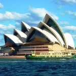 "Opera House and ferry. Sydney" by John Hill - Own work. Licensed under CC BY-SA 4.0 via Commons - https://commons.wikimedia.org/wiki/File:Opera_House_and_ferry._Sydney.jpg#/media/File:Opera_House_and_ferry._Sydney.jpg