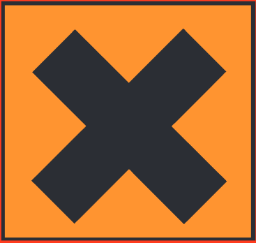 varningssymbol betong